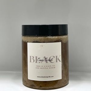 Black Soap Gentle body Scrub